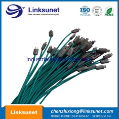 China UL94 V - 0 USB - MIC 5PIN Stopinjecteur Bedradingsuitrusting Aangepaste Vorm leverancier