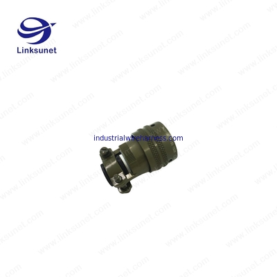 Ms3102 - 20 - 24p Female Sockets Circular Connector Cable Assembly  LIYCY Cable 0.14 - 25C