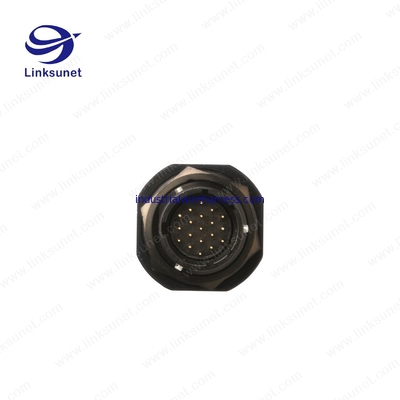 Ms3102 - 20 - 24p Female Sockets Circular Connector Cable Assembly  LIYCY Cable 0.14 - 25C