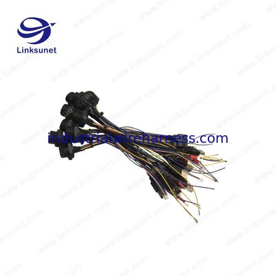 Chogori LED black USB2.0 series connectors and jst xh series natural 10p connectors  Soldering Wiring Harness