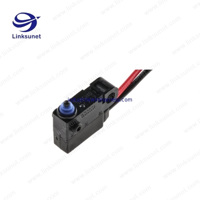 D2HW - C202MR SPST - NC PA6 black and red / black cable custom Wiring Harness