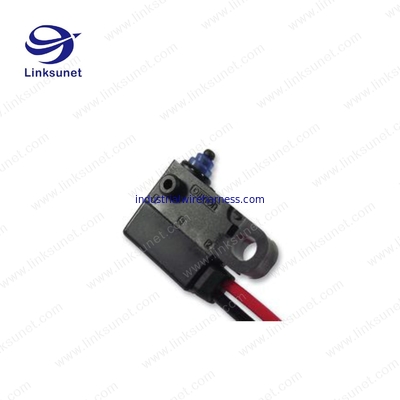D2HW - C202MR SPST - NC PA6 black and red / black cable custom Wiring Harness